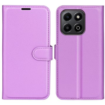 Classic Honor X6b flip case - Purple