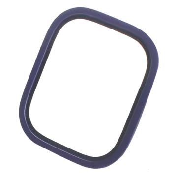 Apple Watch Ultra 2 49mm / Ultra 49mm Screen Protector with Titanium Alloy Frame High Aluminum-silicon Glass Film - Purple