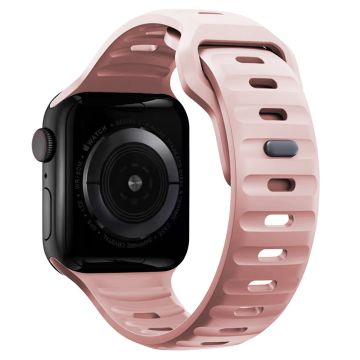 KALEBOL Apple Watch Series 49mm - 45mm - 44mm - 42mm Silicone Watch Band - Pink