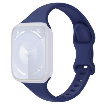 Apple Watch Series 49mm - 45mm - 44mm - 42mm Silicone Watch Band - Dark Blue