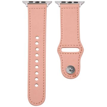 KALEBOL Apple Watch Series 49mm - 45mm - 44mm - 42mm Watch Strap, Large Buckle - Pink