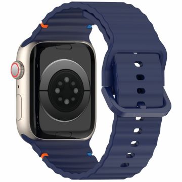 Silicone Strap for Apple Watch Series 49mm - 45mm - 44mm - 42mm Band - Navy Blue