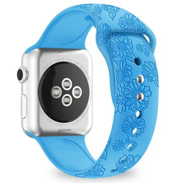 Watch Strap for Apple Watch Series 49mm - 45mm - 44mm - 42mm - Sunflower Blue