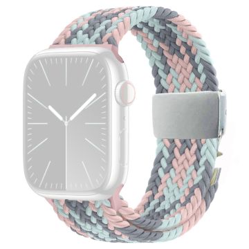 Strap Apple Watch Series 49mm - 45mm - 44mm - 42mm Watch Band - Grey Pink Blue