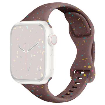 Strap Apple Watch Series 49mm - 45mm - 44mm - 42mm Silicone Band - Smoky Purple