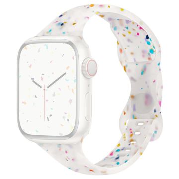 Strap Apple Watch Series 49mm - 45mm - 44mm - 42mm Silicone Band - Jelly White