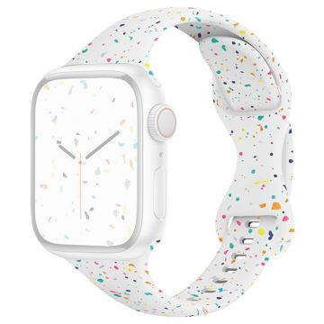 Strap Apple Watch Series 49mm - 45mm - 44mm - 42mm Silicone Band - White