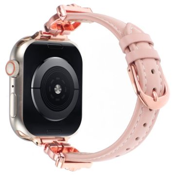 Apple Watch Series 41mm - 40mm - 38mm Watch Band - Rose Gold / Pink