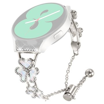 GarminMove 3 / Vivomove 3 Watch Strap Replacement Metal Band Heart Clover Decor - Starlight