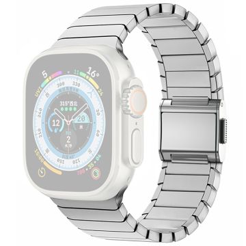 Watch Band Apple Watch Series 10 46mm Replacement Titanium Strap - Silver