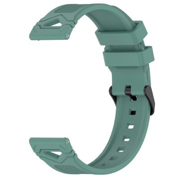 KALEBOL 22mm Dot Pattern Silicone Strap Samsung Galaxy Watch3 45mm / Huawei Watch GT 5 46mm / GT 5 Pro 46mm Watch Band - Olive Green