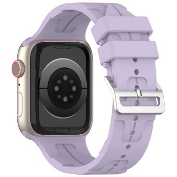 Apple Watch Series 49mm - 45mm - 44mm - 42mm Universal Flexible Watch Band - Purple