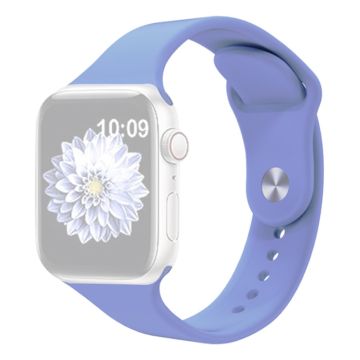 KALEBOL Apple Watch 49mm / 45mm / 44mm / 42mm Silicone Watch Straps, Size: S / M - Lavender Purple