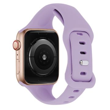 KALEBOL Apple Watch 49mm / 45mm / 44mm / 42mm Slim Watch Straps, Size: S / M - Purple