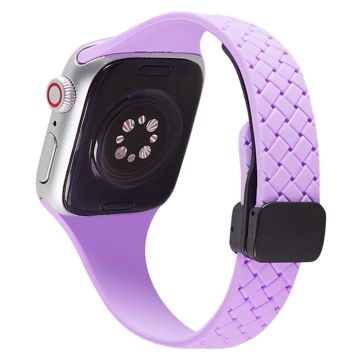 Apple Watch 49mm / 45mm / 44mm / 42mm Silicone Watch Strap - Lavender Purple