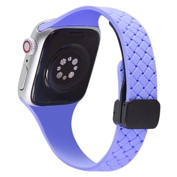 Apple Watch 49mm / 45mm / 44mm / 42mm Silicone Watch Strap - Lilac Purple