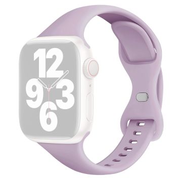 Apple Watch 49mm / 45mm / 44mm / 42mm Silicone Watch Strap - Light Purple