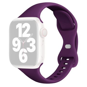 Apple Watch 49mm / 45mm / 44mm / 42mm Silicone Watch Strap - Dark Purple