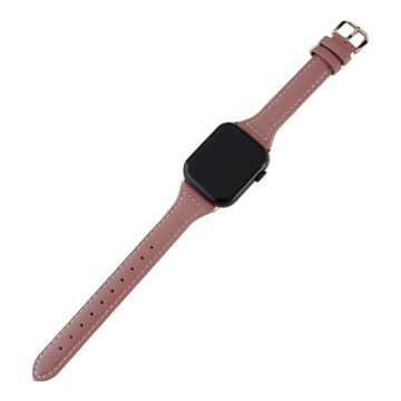 Apple Watch 49mm / 45mm / 44mm / 42mm Vegan Leather Wrist Strap - Pink