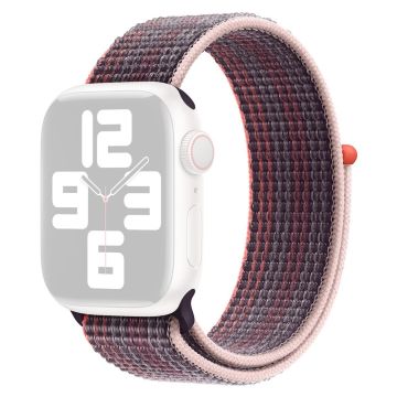 KALEBOL Apple Watch Series 49mm - 45mm - 44mm - 42mm Universal Nylon Watch Band - Berry Purple