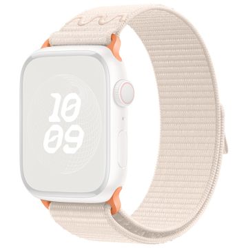 KALEBOL Apple Watch Series 49mm - 45mm - 44mm - 42mm Universal Nylon Watch Band - Starlight