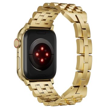 Apple Watch Series 49mm - 45mm - 44mm - 42mm Metal Strap Replacement - Gold