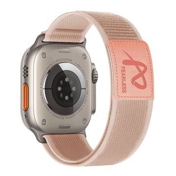 Apple Watch Series 49mm - 45mm - 44mm - 42mm Nylon Watch Band - Light Pink