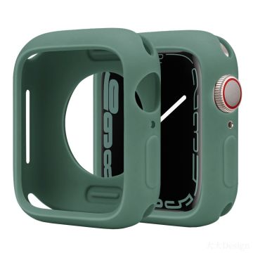 Apple Watch Ultra 2 / Ultra 49mm Silicone Protective Case Candy Color Shockproof Watch Cover - Pine Needle Green