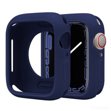 Apple Watch Ultra 2 / Ultra 49mm Silicone Protective Case Candy Color Shockproof Watch Cover - Midnight Blue