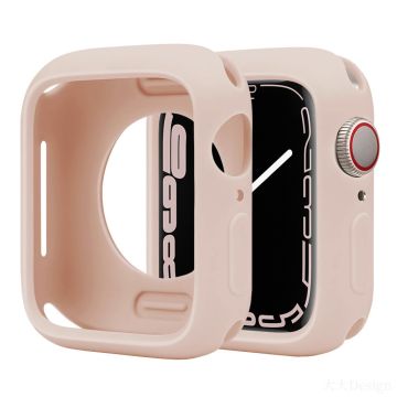 Apple Watch Ultra 2 / Ultra 49mm Silicone Protective Case Candy Color Shockproof Watch Cover - Pink Sand