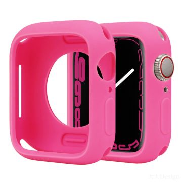 Apple Watch Ultra 2 / Ultra 49mm Silicone Protective Case Candy Color Shockproof Watch Cover - Barbie Pink