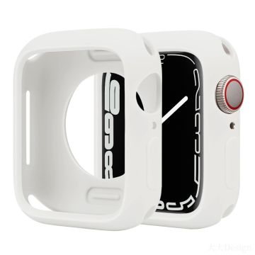 Apple Watch Ultra 2 / Ultra 49mm Silicone Protective Case Candy Color Shockproof Watch Cover - White