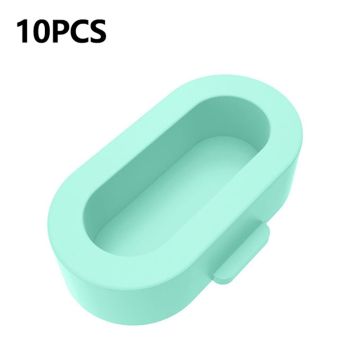 10Scratch Resistants Garmin Watch Charging Port Dust Plugs Silicone Protective Covers - Mint Green