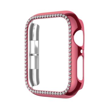 Apple Watch Ultra 49mm / Ultra 2 49mm Impact-Resistant Watch Case Electroplating Hollow Impact-Resistant Cover - Rose Pink