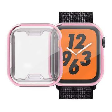 Apple Watch Ultra 2 49mm / Ultra 49m flexible Case with Screen Protector All Around Electroplated Watch Cover - Pink