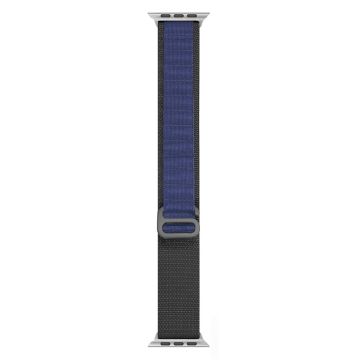 AHASTYLE WG97 Apple Watch Series 49mm - 45mm - 44mm - 42mm Woven Nylon Band - Blue