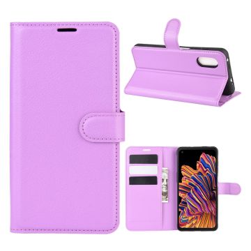 Classic Samsung Galaxy Xcover Pro flip case - Purple