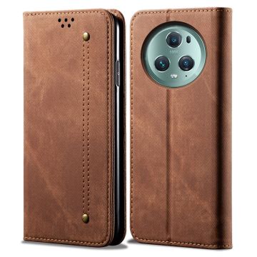 Jeans Honor Magic5 Pro Flip case - Coffee