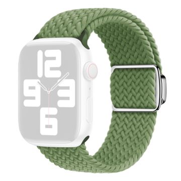 Apple Watch Series 9 45mm / Ultra 2 nylon braided strap - Green