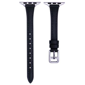 Apple Watch Series 9 45mm / Ultra 2 Genuine leather strap - Black