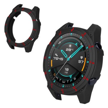 Huawei Watch GT 2 46mm sports style dual color cover - Black / Red