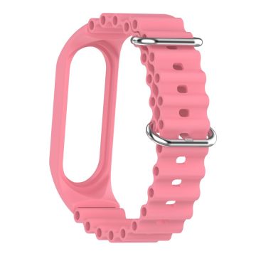 Xiaomi Mi Band 7 / 6 / 5 / 4 / 3 silicone strap with cover - Pink