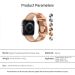 KALEBOL Strap for Apple Watch Series 49mm - 45mm - 44mm - 42mm Silicone Band - Dark Grey