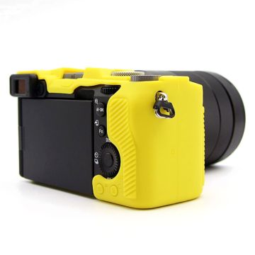 Sony a7C silicone case - Yellow