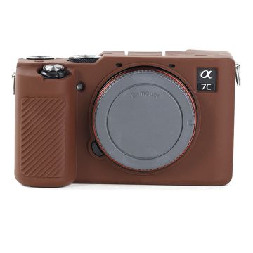 Sony A7C silicone cover - Coffee